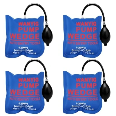 Imagen de WANYI 4 Piezas Air Pump Wedge bomba de aire para puerta o ventana coche Herramienta alineación la cuña del Herramientas mano potentes uso universal