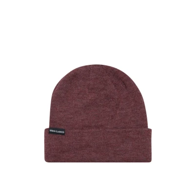 Imagen de Urban Classics Basic FLAP Gorro, Hombre, Talla: One Size, Burgundy melange