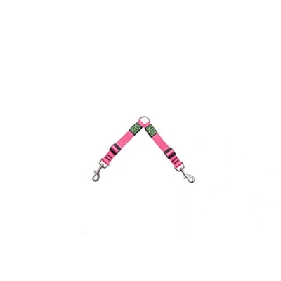 Imagen de bub&#039;s Correa Doble para Perro, extensión pasear Dos Perros (Pequeño, Rosa)