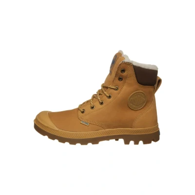 Imagen de Palladium Pampa Sport Botines con cordones, Talla: 44, Amber gold/mid gum Zapatos