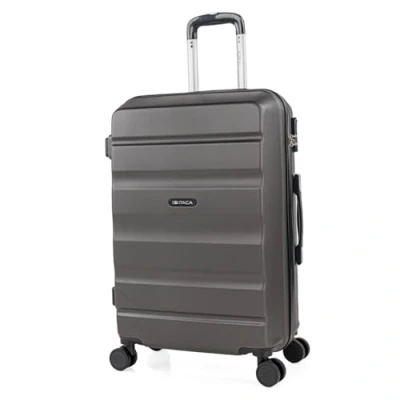 Imagen de ITACA Maleta Mediana con 4 Ruedas Giratorias para Viajes Largos Tipo Trolley Ideal como Maletas de Viaje Grandes 23 Kilos y Resistentes, Antracita