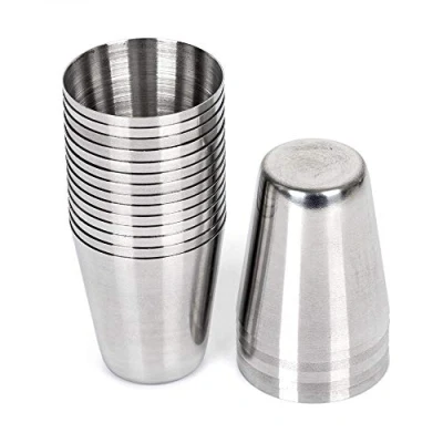 Imagen de Ruben 50 vasos de cerveza acero inoxidable 30 ml