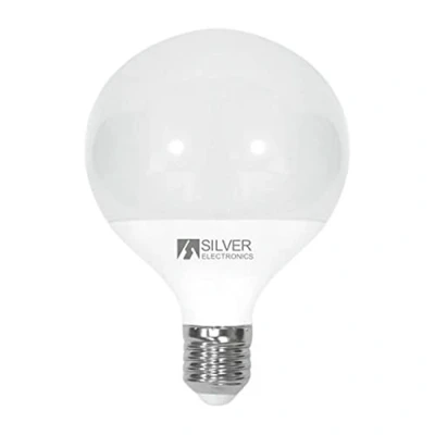 Imagen de Silver Electronics Bombilla LED Globo 12W E27 5.000K 1.155 lúmenes