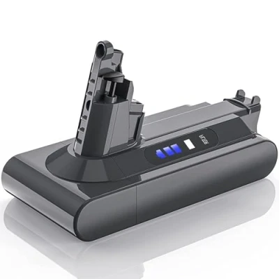Imagen de Batería para Dyson V10 SV12, LONGFIT 6500mAh compatible con Cyclone Animal Absolute Fluffy Motorhead Total Clean Aspiradora