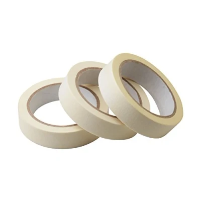 Imagen de Meister 4241130 Cinta Adhesiva (25 m x 24 mm, 3 Unidades), Beige