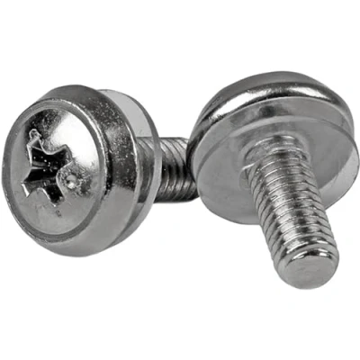 Imagen de StarTech.com Paquete de 100 Tornillos M5x12mm para Armarios Rack
