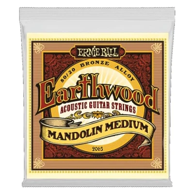 Imagen de Ernie Ball Earthwood Medium P02065 Cuerdas para guitarra acústica y mandolina, bronce 80/20, extremo de aro, calibre 10 36