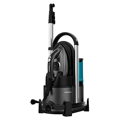 Imagen de Cecotec Centro de Planchado Fast&amp;Furious 9050 X Treme. 2600 W, 8 Bares presión, Suela Cerámica, Sistema seguridad, 550 g/min Golpe vapor, Incluye percha