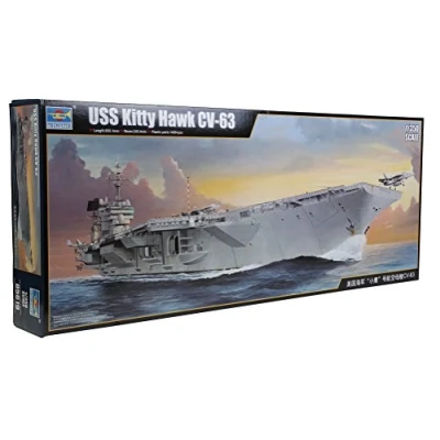 Imagen de Trumpeter TROMPETISTA TRU 05619 1: 350 USS Kitty Hawk CV 63 de plástico Modelo Nave Kit