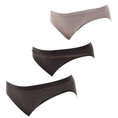 Imagen de Dim Pack Braguitas Algodón Les Pockets X3 Bragas, Multicolor (Set Cherish), XL Mujer (Pack de 3)