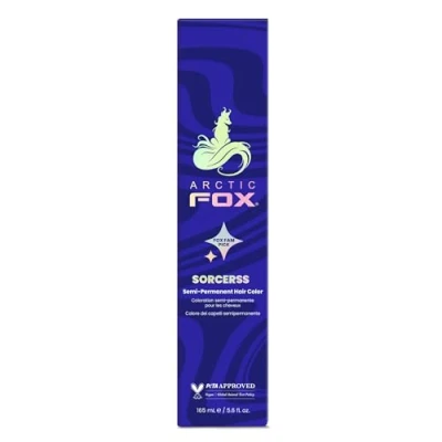 Imagen de ARCTIC FOX Tinte semipermanente vibrante para el cabello, 100% vegano y libre de crueldad, 165 ml
