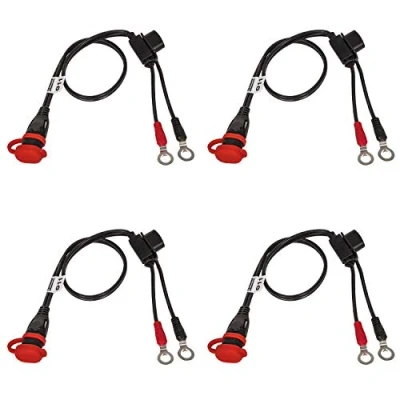Imagen de Optimate TecMate Cable o 11 x4, de batería Impermeable, Alta Resistencia, automóvil Naval