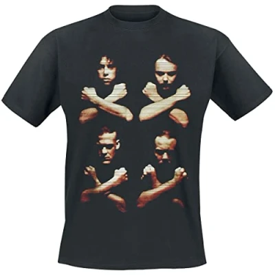 Imagen de Metallica Birth Death Crossed Arms Hombre Camiseta Negro XXL 100% algodón Regular
