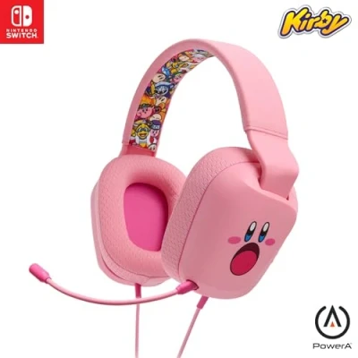 Imagen de PowerA Wired Stereo Headset for Nintendo Switch Kirby Mouthful
