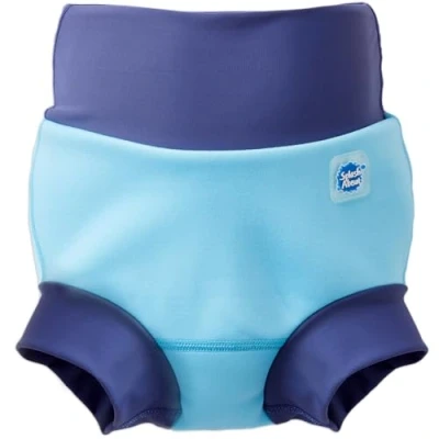 Imagen de Splash About Happy Nappy pañal de natación reutilizable, Blue Cobalt, 3 6 meses