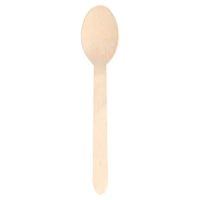 Imagen de García de Pou 100 Unidades 166.96 Cucharas, 16 Cm, Natural, Madera