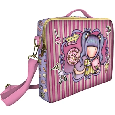 Imagen de Santoro, Bandolera Para Portatil 14,10&#039;&#039; Gorjuss Fairground First Prize 37,5X29,5X6Cm Unisex niños, Multicolor, Talla única