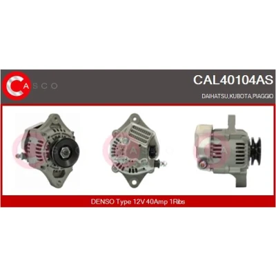 Imagen de CASCO CAL40104AS Alternador 12V 40A