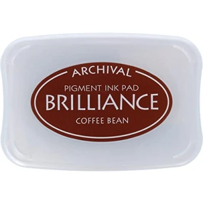 Imagen de Brilliance Tsukineko Almohadilla de Tinta, Coffee Bean, Talla única