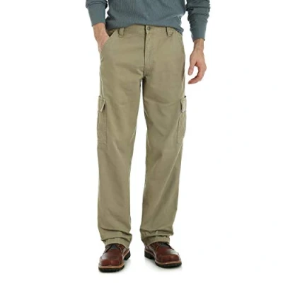 Imagen de Wrangler Men&#039;s Authentics Classic Cargo Pant, British Khaki Twill, 38W x 29L