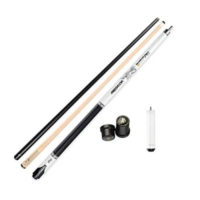 Imagen de YRU Taco De Billar 1/2 Junta, 147CM Hecho A Mano Carbono + Eje Arce Palo Profesional 19 20 Oz(Size:11.5MM,Color:A 2shafts extension)