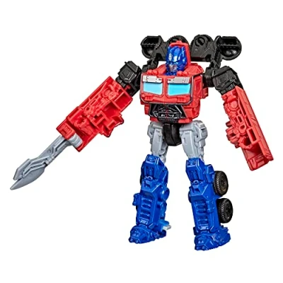 Imagen de Transformers 2 en 1 Optimus Prime Blaster a la película Ascenso de Bestias, Partir 6 años, 17,5 cm