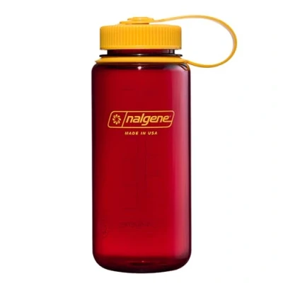 Imagen de Nalgene Botella de agua, ligera, sostenida Tritan sin BPA, inastillable, para mochileros, senderismo, gimnasio, 16 onzas, boca ancha, Laker