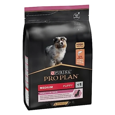 Imagen de PURINA PRO PLAN Cachorro Mediano con piel sensible OPTIDERMA Salmón 3kg