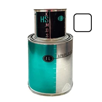 Imagen de Ksmos Aparejo Imprimacion para coche de 2 componentes color Blanco 1LT + 250ML. Anticorrosivo y gran adherencia