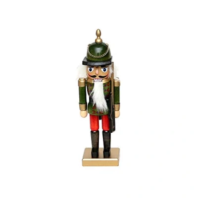 Imagen de Dekohelden24 Precioso Cascanueces Soldado en Verde, Aprox. 26 cm
