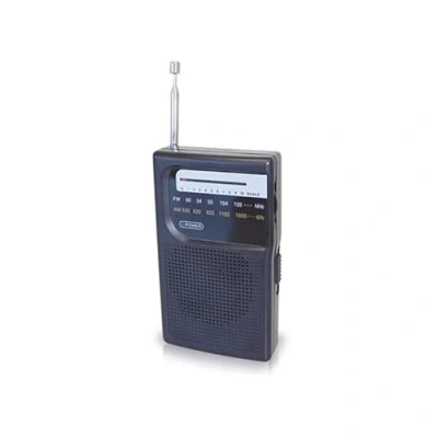 Imagen de Radio portátil Am/FM pequeña a Pilas 2xAA (Pilas no Incluidas) analógica de Bolsillo Transistor 118x28x70 mm