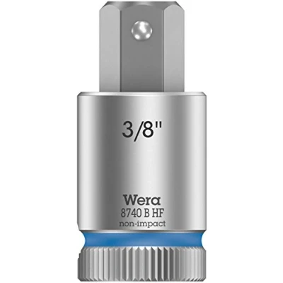 Imagen de WERA 05003093001 8740 B HF Hex Plus 3/8&quot; x 38,5 mm Vaso de punta Zyklop con función retención