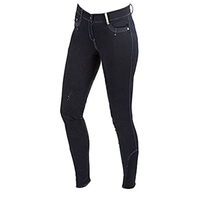 Imagen de Kerbl Basicplus Pantalones de equitación para Mujer, Color Negro, tamaño 40