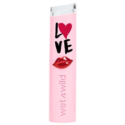 Imagen de wet n wild, Mega Last Lip Color High Shine, Pintalabios Cremoso de Larga Duración, con Manteca Mango y Murumuru, Aceites Semillas Girasol Sandía, Regalo Ideal para San Valentín, Rosé and Slay