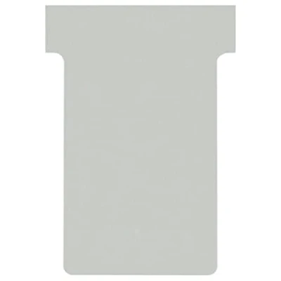 Imagen de NOBO 2002010 Estuche 100 fichas T tamaño 2 color gris
