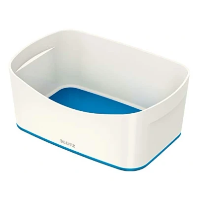 Imagen de LEITZ 52571036 Caja sin tapa MyBox® color azul metalizado/blanco