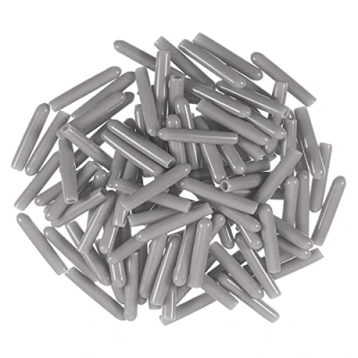 Imagen de Tapas para Estante de Lavavajillas,100 pcs Quita Oxido Lavavajillas, Universal Accesorios Lavavajillas PVC Puntas Protección Cubierta Dientes Gris