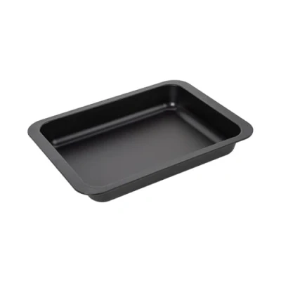 Imagen de Zenker Rustidera o Bandeja para Asados y Repostería en Acero con Revestimiento Antiadherente Ilag, 36,5x27x5cm, 1ud, Negro, 15x11x3 Inches (7503)