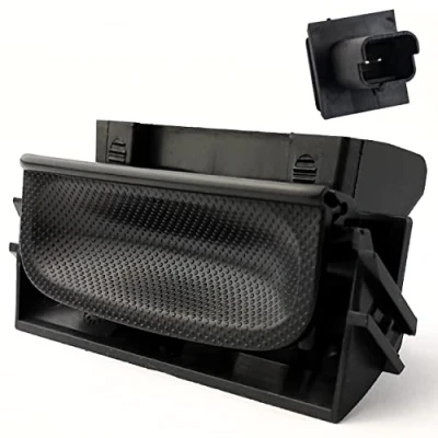 Imagen de mango de maletero + micro contactor para Citroen C4 Picasso y Grand (2007 2013) con botón apertura del portón trasero toma redonda ovalada