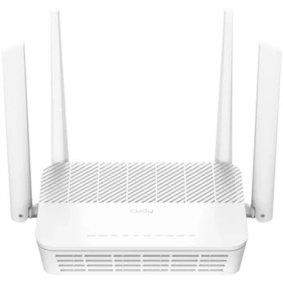 Imagen de Cudy AX3000 2,5G Doble Banda WiFi 6 Mesh Router, WAN, 4 Puertos Gigabit RJ45, Antenas De 5dBi, MU MIMO, OpenVPN, Zerotier, Ipsec, App