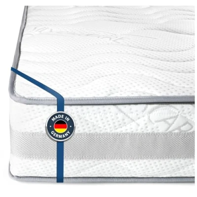 Imagen de BMM colchón Comfort 23, 80x190 cm, firmeza H4 Extra Firme, de Espuma fría, ergonómico 7 Zonas, Altura 23 cm