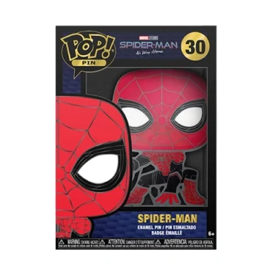 Imagen de Funko Pop! Large Enamel Pin MARVEL: Spiderman TOM HOLLAND Spider Man No Way Home Pins de Esmalte Broche Coleccionable para Mochilas Y Bolsos Idea Regalo Movies Fans