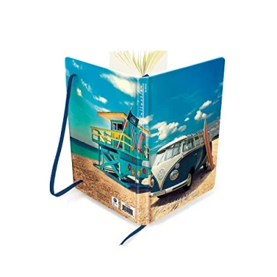 Imagen de BRISA VW Collection Cuaderno de notas T1 Camper Bus en tapa dura DIN A5 (Beachlife/Variado)