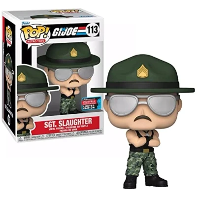 Imagen de Funko POP! Retro Toys: G.I. Joe SGT. Slaughter Vinyl Figure 2022 Fall Convention Exclusive