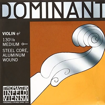 Imagen de Dominant Strings 130.125 Cuerda para violín de aluminio en Mi, 1/8
