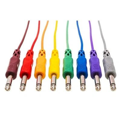 Imagen de Hosa CPP 890, Unbalanced Patch Cables, 1/4 in TS to Same, 3 ft