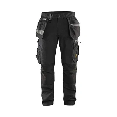 Imagen de Blaklader 159913439900C52 Pantalones de trabajo para artesanos con elástico, color negro, talla C52