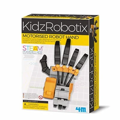 Imagen de 4M 403407 Kids Motorised Robot Hand Building Set