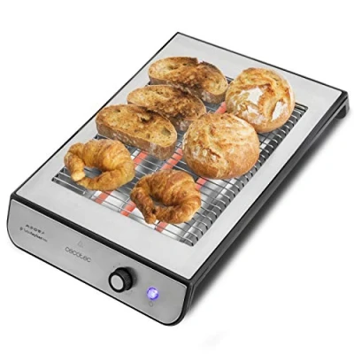Imagen de ¡Oferta 31% ! Cecotec Turboeasy Toast Inox Tostador Truboeasy