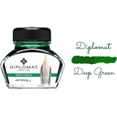 Imagen de Frasco de tinta Diplomat 30 ML Deep Green